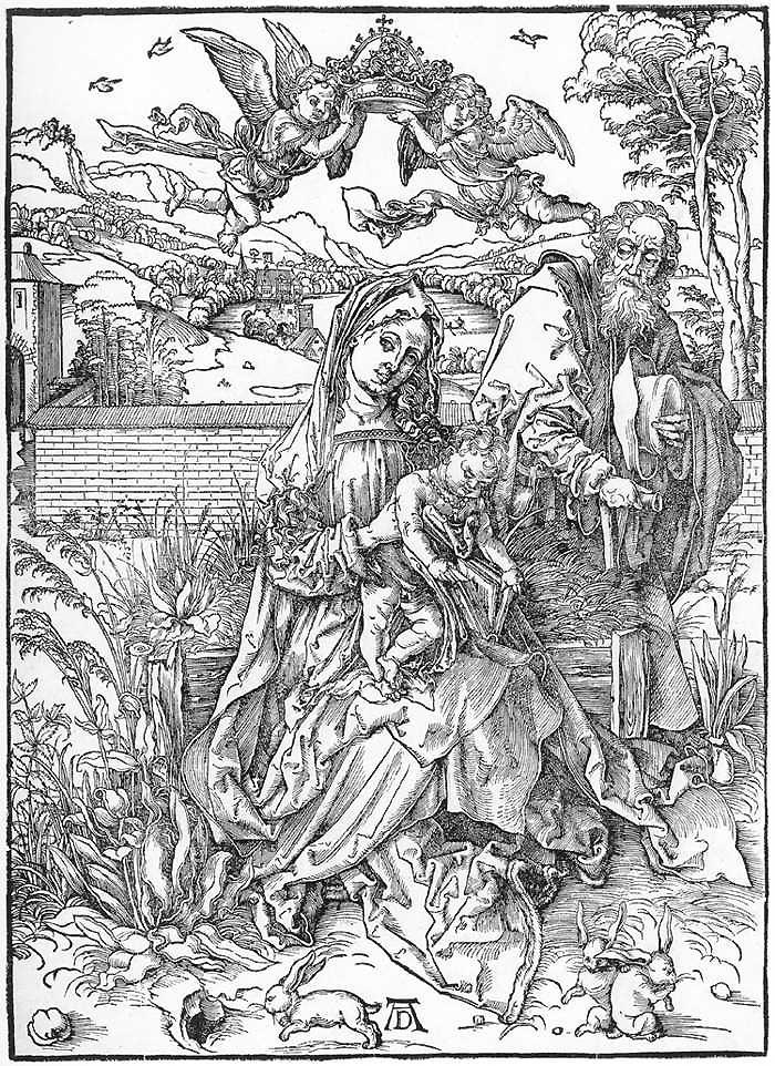 [durer holy family]